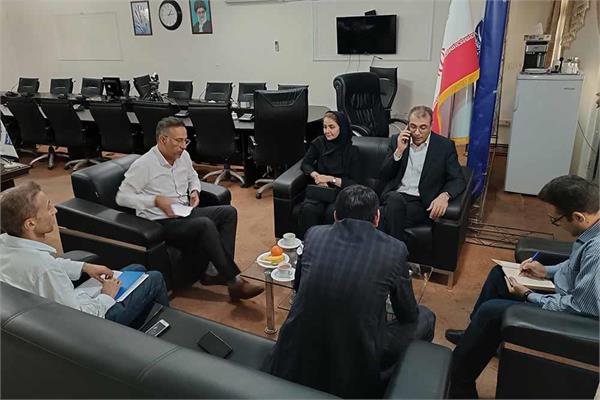 جلسه کنترل پروژه فیبرنوری منازل و کسب و کارهای شرکت ایرانسل در استان بوشهر
