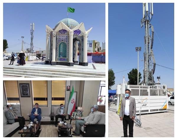 بازدید نوروزی از وضعیت ارتباطی شهرستان های پرتردد گناوه و دیلم