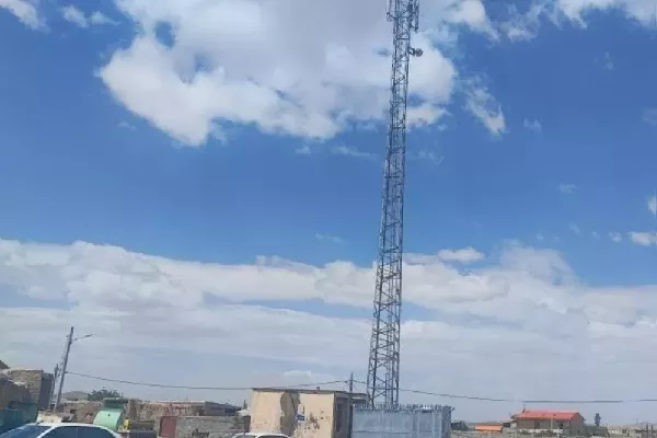 بهره مندی اهالی روستای پیمان شهرستان ساوه از اینترنت پر سرعت