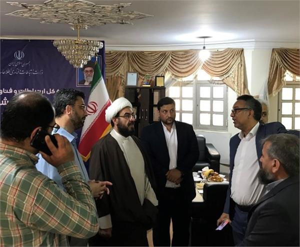 بازدید سرزده رئیس ارتباطات مردمی نهاد ریاست جمهوری از میز خدمت اداره کل ارتباطات و فناوری اطلاعات استان بوشهر