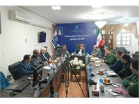 برگزاری جلسه کارگروه ارتباطات پدافند شیمیایی استان بوشهر