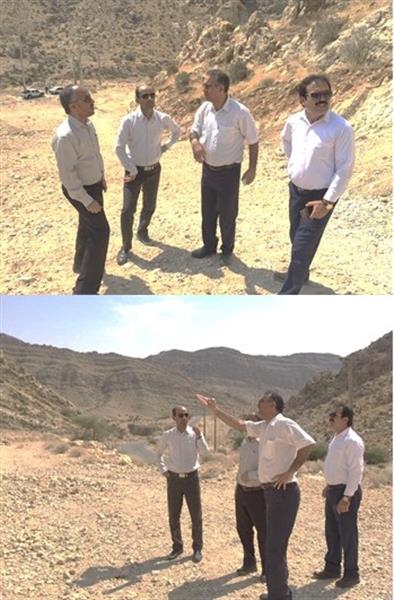 بازدید از پروژه سایت درحال احداث روستای دهوک
