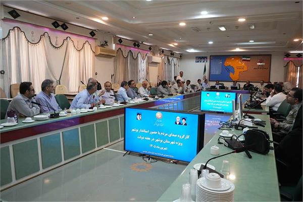 پاسخگویی مدیرکل ارتباطات و فناوری اطلاعات به مطالبات شهروندان بوشهر