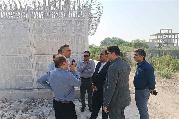 بازدید از وضعیت ارتباطی سایت جدید محلات جنوبی شهر بوشهر