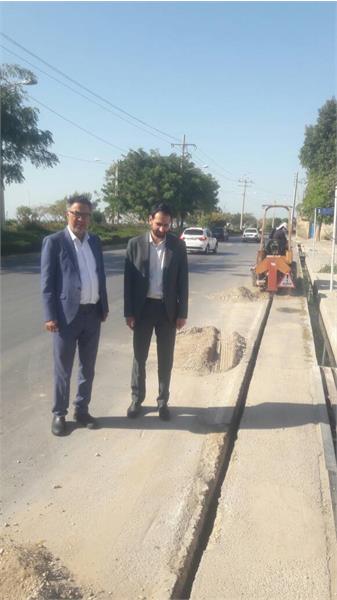 بازدید از پروژه پشتیبانی فیبر نوری شرکت ایرانسل در شهر بوشهر